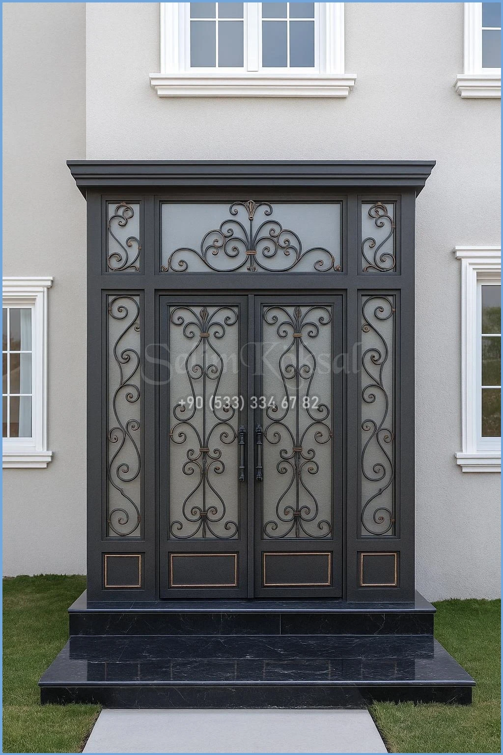 Villa Giriş Kapılarında Estetik Detaylar ve Mimari Uyum