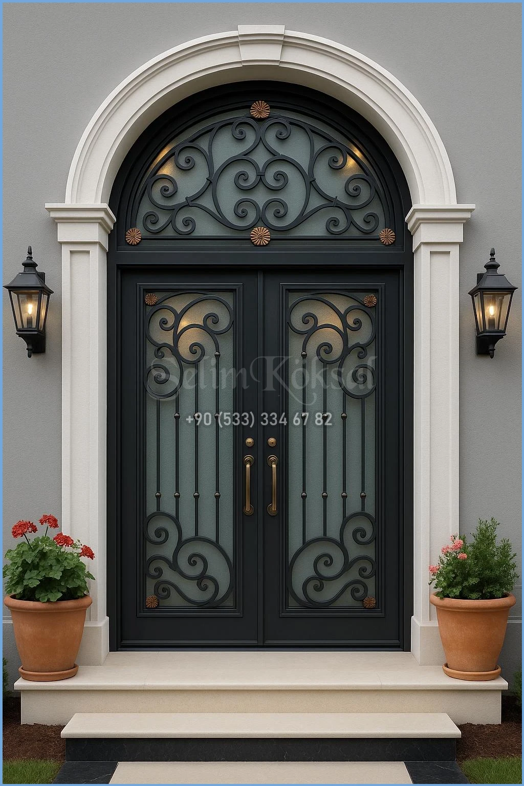 Villa Kapısı Tasarımında Renk, Doku ve Işık Uyumu Nasıl Olmalı?