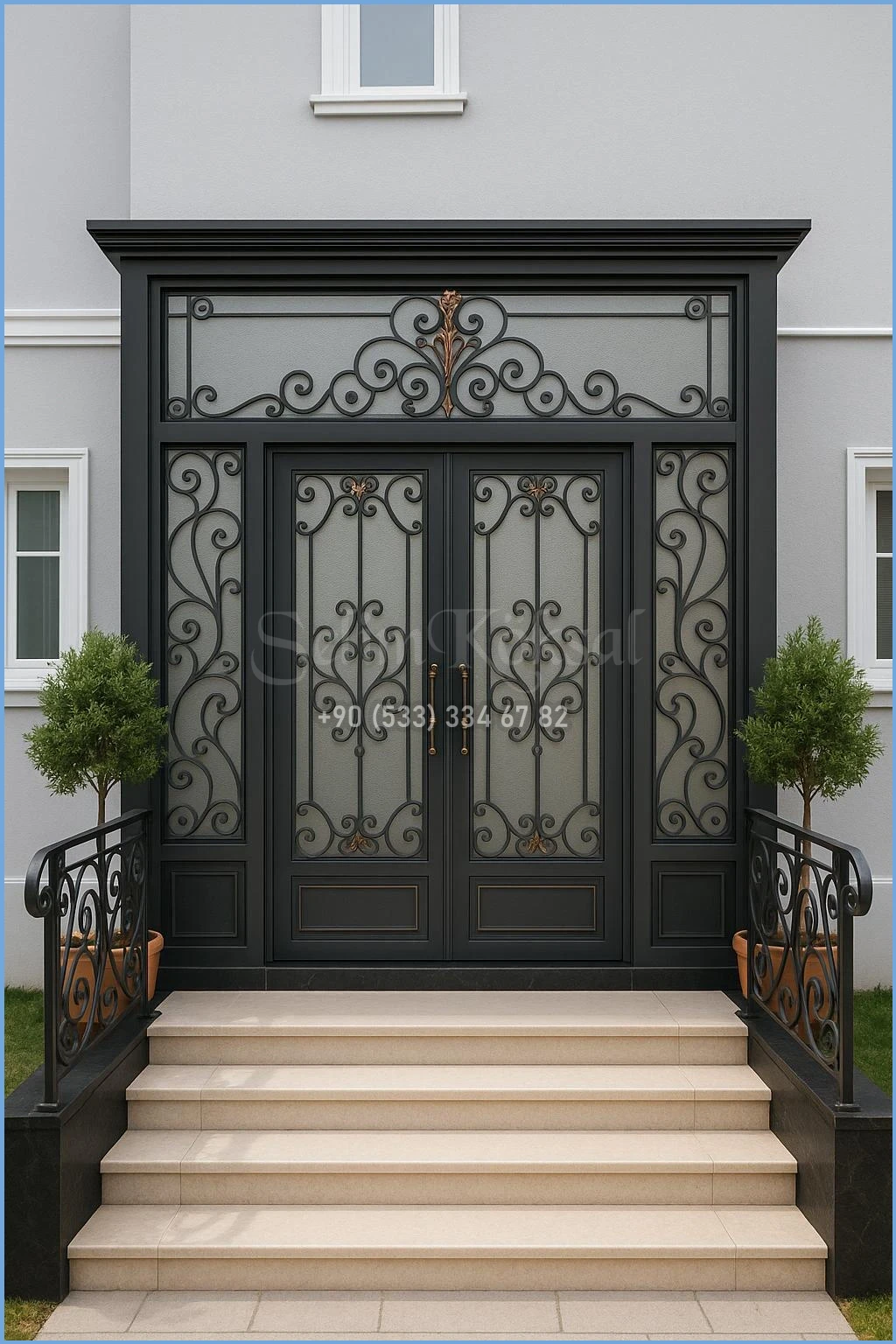 Villa Kapısı Tasarımlarında 2025 Renk Trendleri