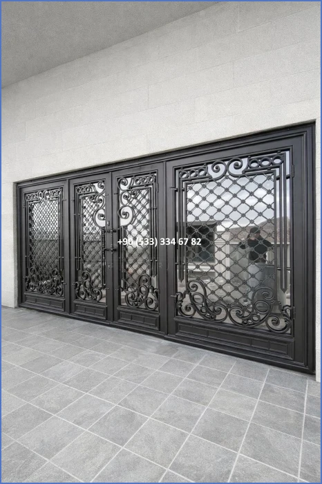 FERFORJE KAPILAR-GARAJ KAPI MODELLERİ-VİLLA KAPI MODELLERİ dek8585