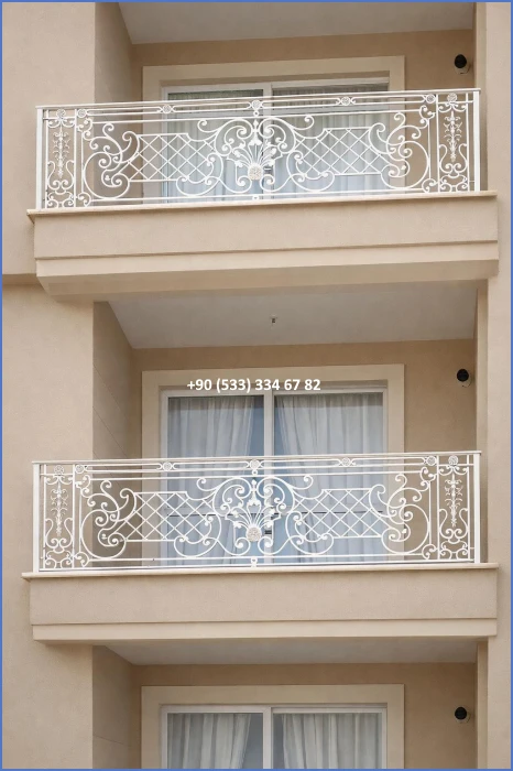 BALKON KORKULUK MODELLERİ-FERFORJE BALKON KORKULUK MODELLERİ-BALKON KORKULUK ÇEŞİTLERİ dek8534