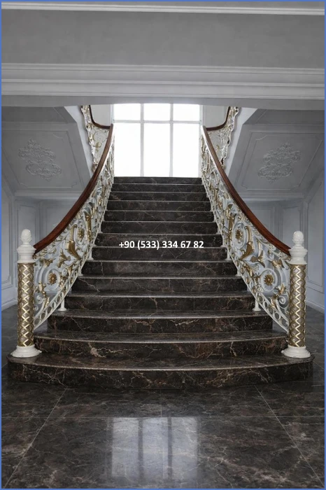 MERDİVEN KORKULUKLARI- MERDİVEN KORKULUK TASARIMI- FERFORJE MERDİVEN KORKULUK MODELLERİ dek8433