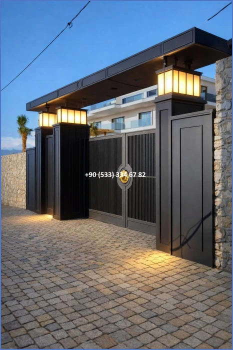 VİLLA KAPILARI-FERFORJE VİLLA KAPILAR-VİLLA GİRİŞ KAPILAR-BAHÇE KAPILARI-FERFORJE KAPILAR dek8485