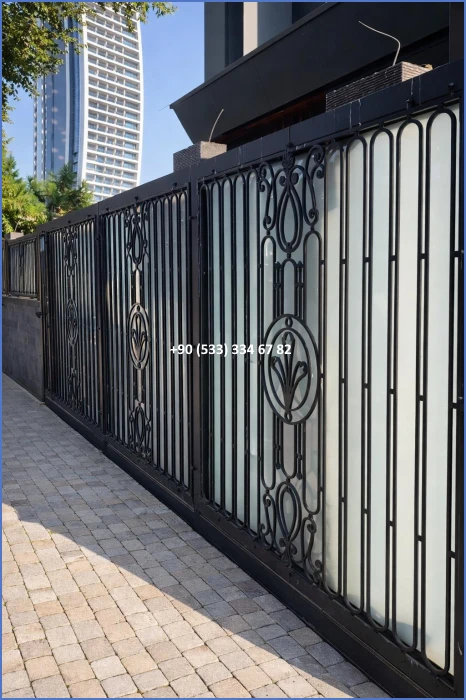 VİLLA KAPILARI-FERFORJE VİLLA KAPILAR-VİLLA GİRİŞ KAPILAR-BAHÇE KAPILARI-FERFORJE KAPILAR dek8486