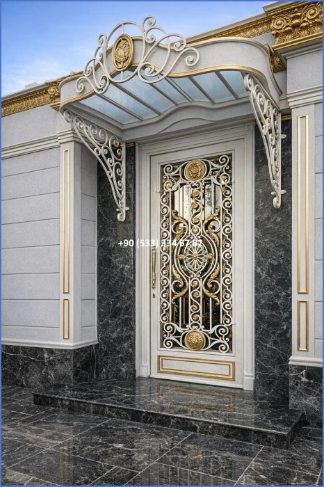 VİLLA KAPILARI-FERFORJE VİLLA KAPILAR-VİLLA GİRİŞ KAPILAR-BAHÇE KAPILARI-FERFORJE KAPILAR dek8476